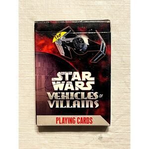 Cartamundi Star Wars Vehicles of Villains Playing Cards –  Open Deck